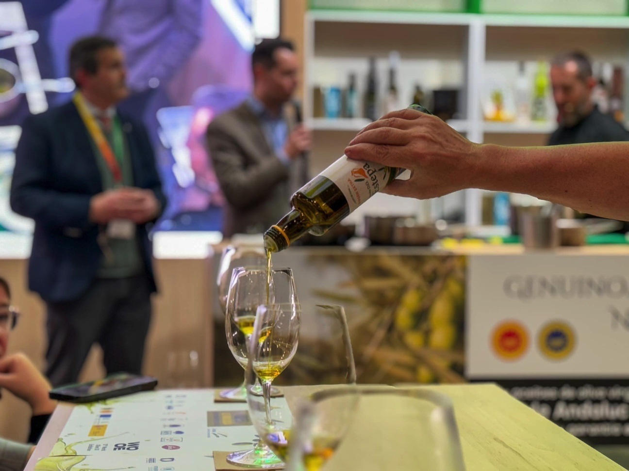 Una empresa loreña participa en la principal feria mundial del aceite de oliva