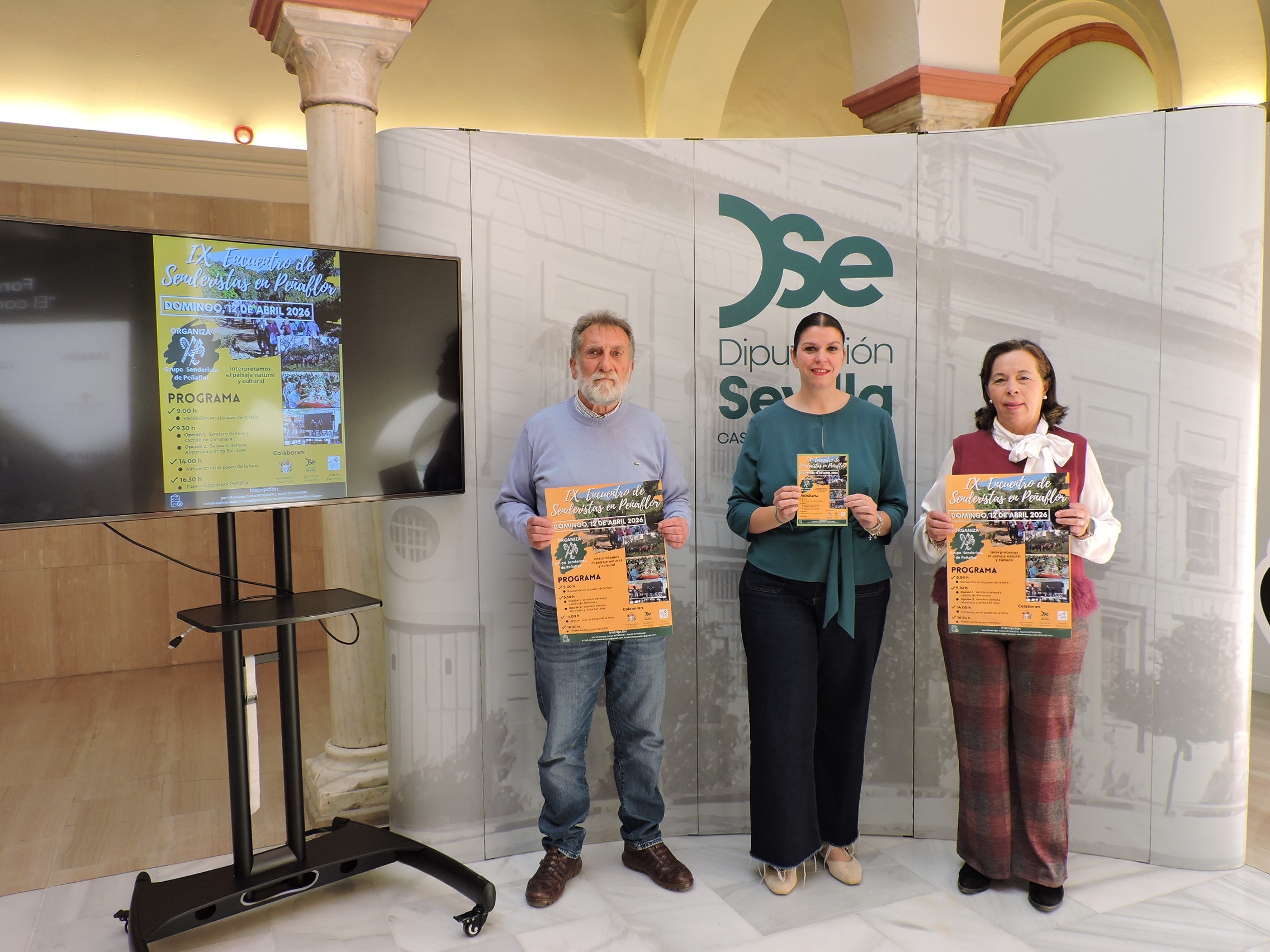 Peñaflor reunirá a más de 900 participantes en un encuentro de senderistas